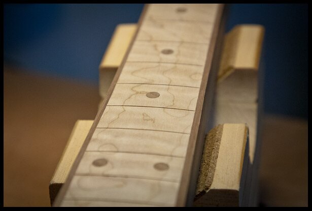 Maple fretboard