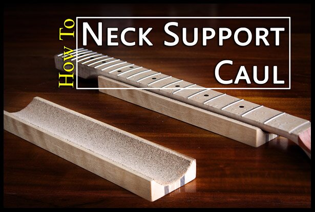 how to make a neck support caul