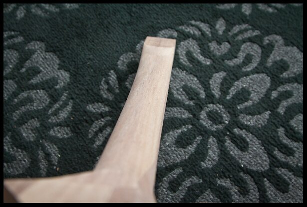 Shaping of the neck about 80% completed