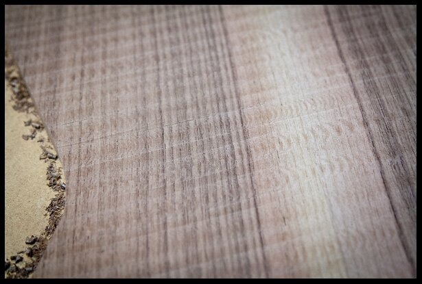 scratches left my the router