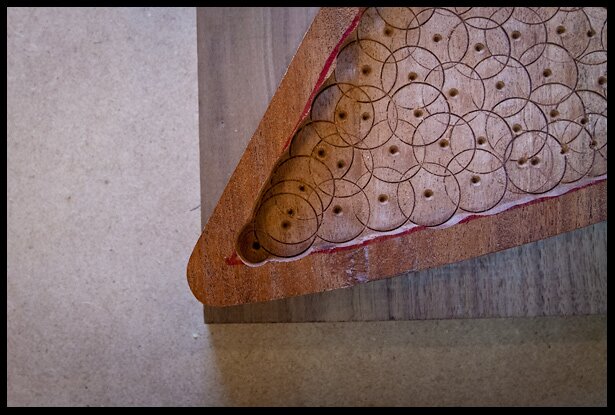The walnut top is not wide enough