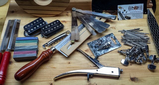 Guitar building supplies
