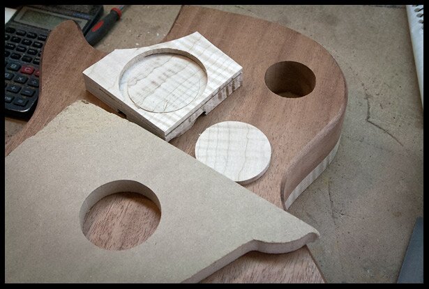 Carving for the switch cavity cover
