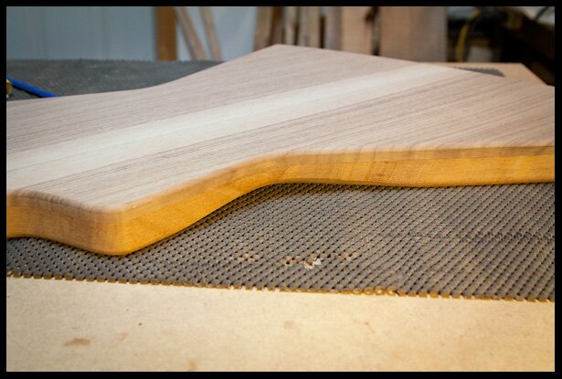 the back carve is almost completed