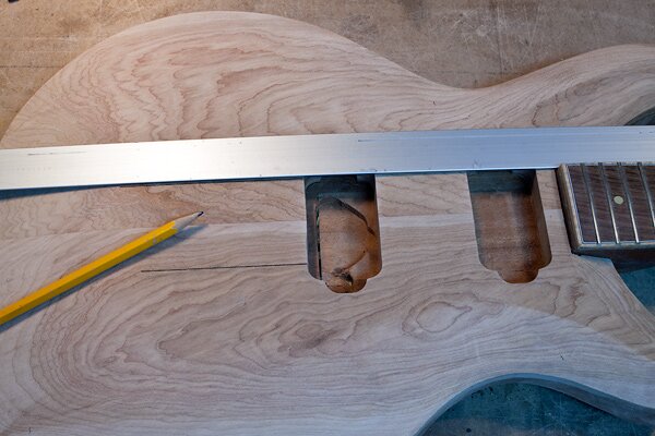 draw-two-lines-parallel-to-the-fingerboard