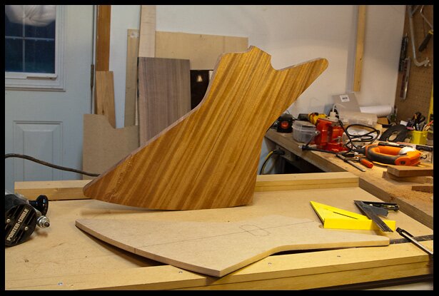 The body outer shape is done