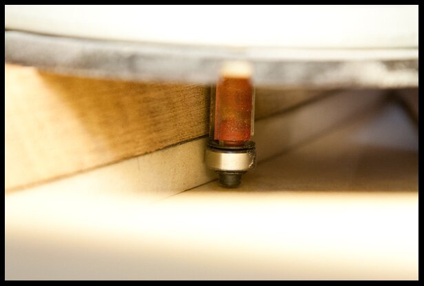 Router template bit