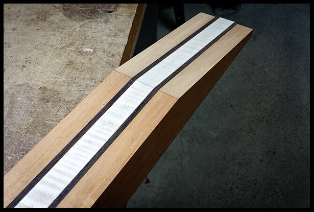 The neck so far...