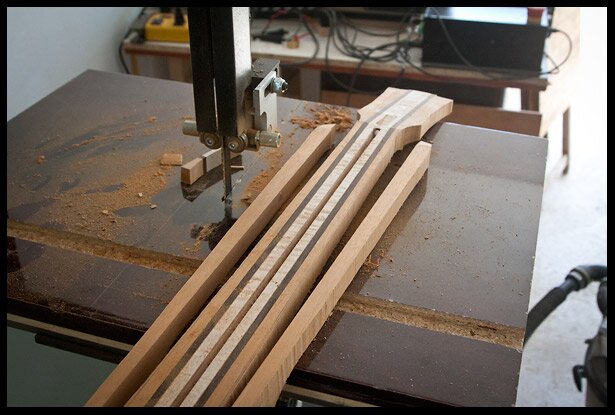 Rough shaping the top profile
