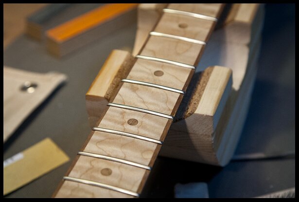 Fret dressing