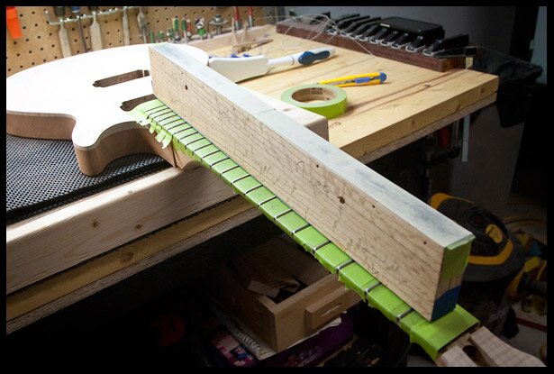 leveling the frets