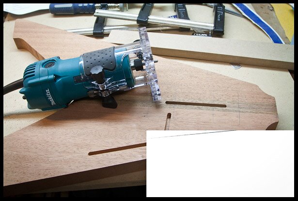 Routing channels for the wires