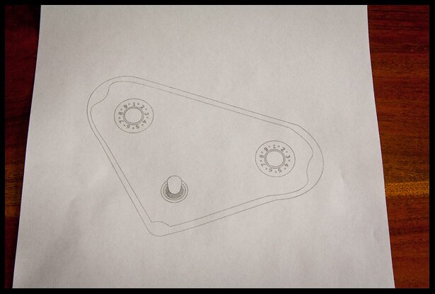 Designed the control knobs, switch and shape of cavity