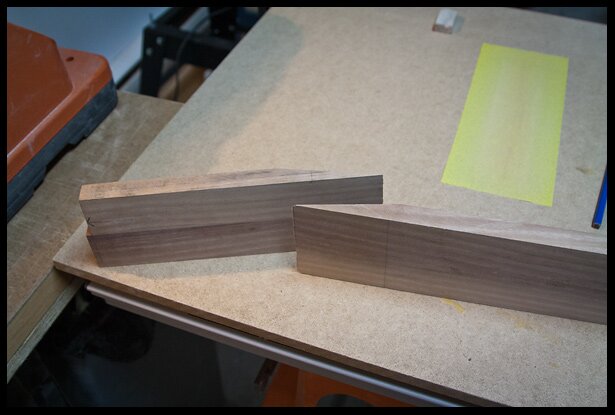 scarf joint cut
