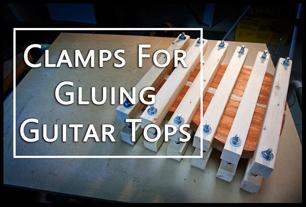 clamping system for gluing guitar tops