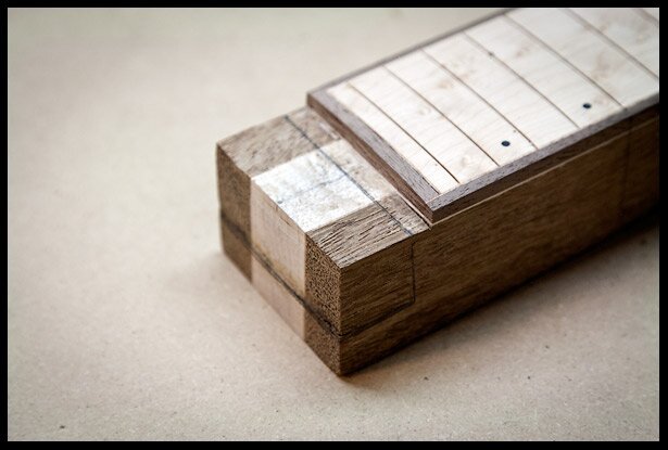 Preparing to cut the heel