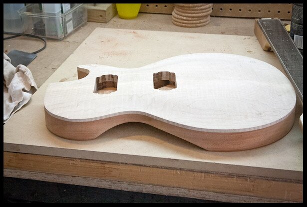 Belly carve side view