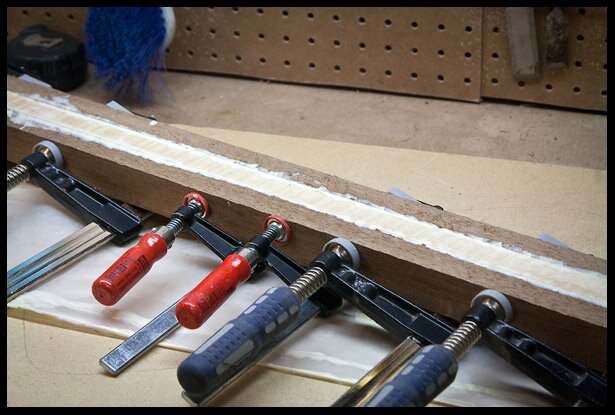 Glue up of the neck blank