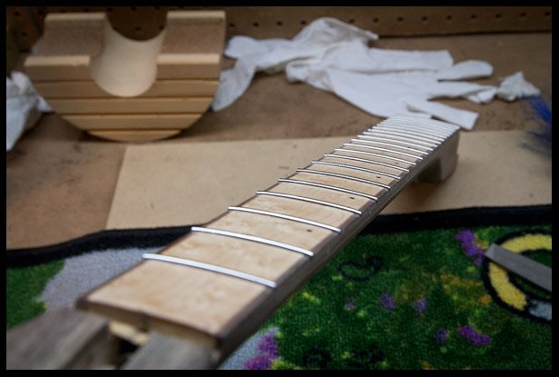 Frets are in