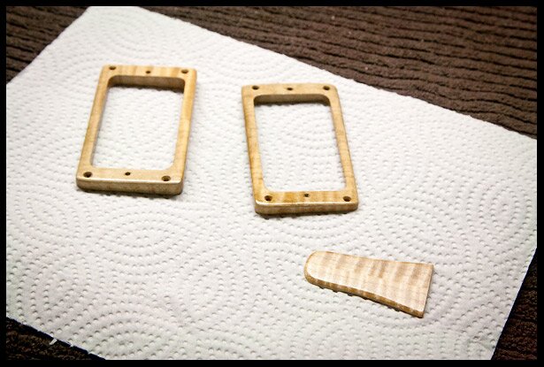 making and oiling the pickup rings