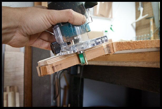 Trim routing with the template