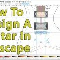 How to design a guitar in inkscape cover web