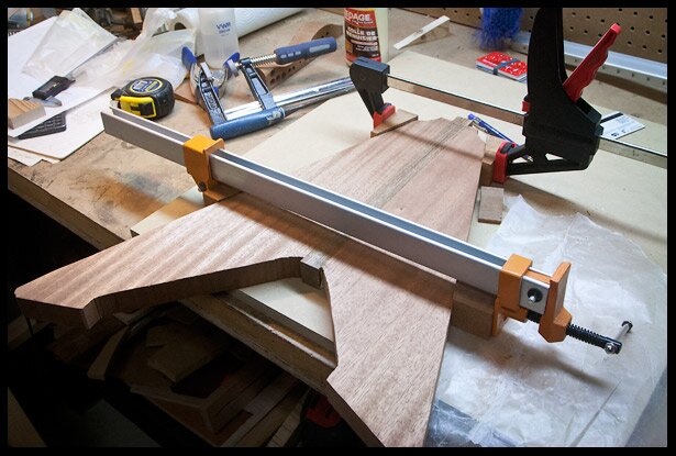 Gluing the body lamination