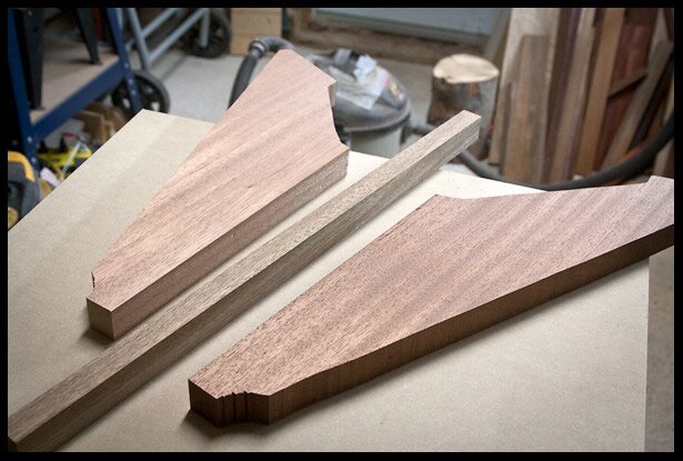 Preparing for center lamination