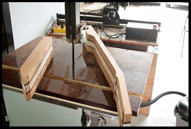 Rough shaping the back of the neck