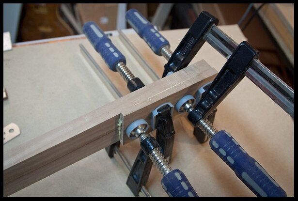 Gluing on the heel